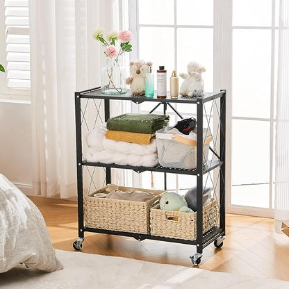 3-Tier Foldable Storage Shelf - Image 8