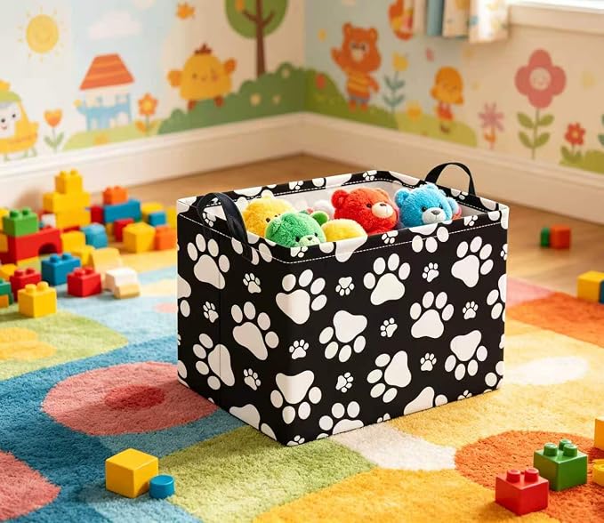 Rectangular Baby Kids Storage Basket - Image 5