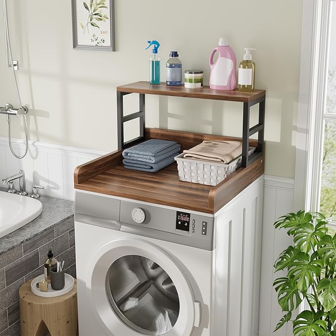 Washer Dryer Countertop with Shelf, 27.5″D x 27.5″W x 16.7″H, Countertop - Image 6