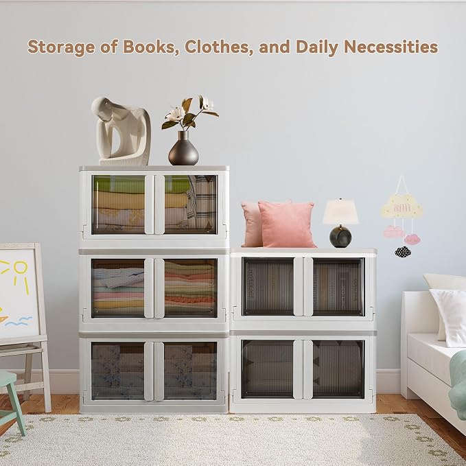Storage Box, Cabinet with Lids, Extra Large Useful Box, 19 Gallons Capacity - Image 8