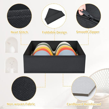 DIMJ Drawer Organizer Clothes 6 Pack - Image 3