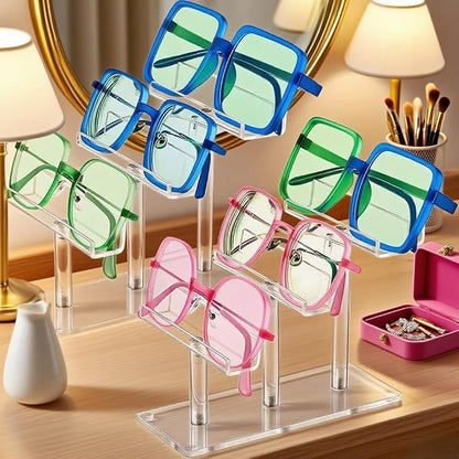 Set Of Two 3 Tier Acrylic Sunglasses Display Stands - Image 2