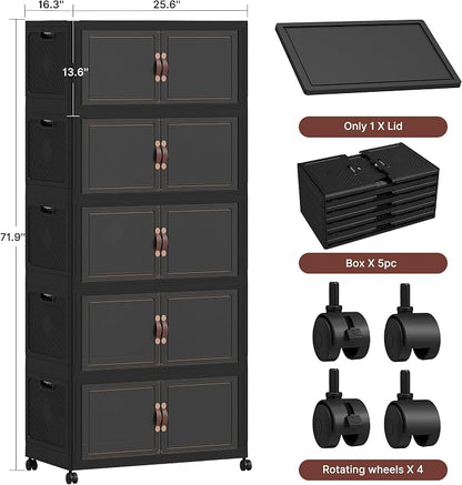 1120QT Extra Large Stackable Storage Bins - Image 2