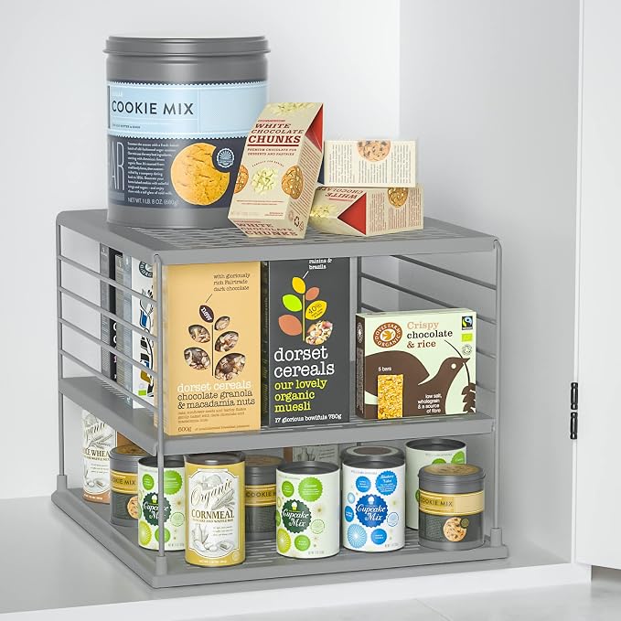 Upgraded Pantry Organizers and Storage- Divided Compartment Holder - Image 2