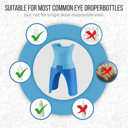 Remedic Eye Drop Guide with Silicone Adapter – Reusable Tool - Image 3