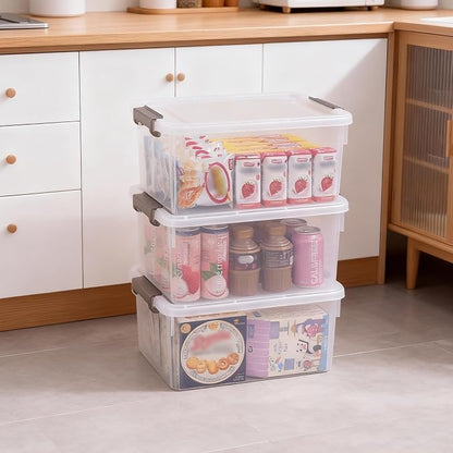 Citylife 17 QT Plastic Storage Bins - Image 5