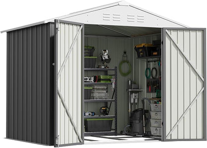 Patiowell 8x6 FT Outdoor Storage Shed - Image 6