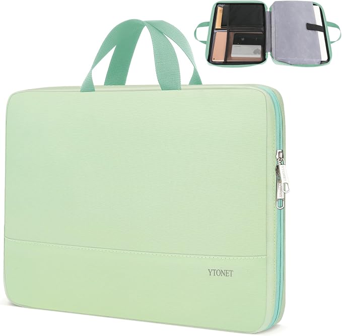 Ytonet Laptop Case 15.6 inch, TSA Water Resistant Laptop Sleeve by YTONET