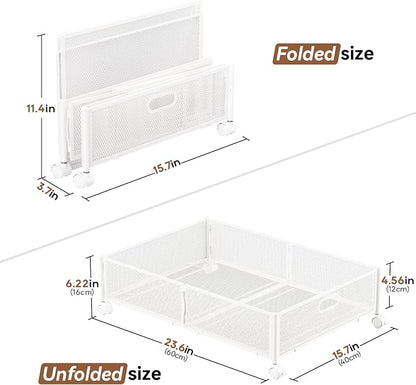 PHINOX Under Bed Storage with wheels, Under the Bed Storage Containers - Image 2