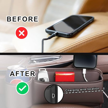 2-Pack car seat Gap Filler Organizer - Image 5
