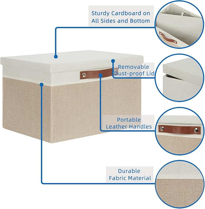 Temary Foldable Storage Bins - Image 2