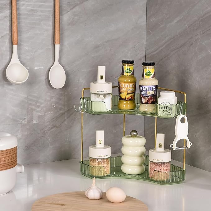 2 Tier Plastic Bathroom Sink Organizer - Image 3