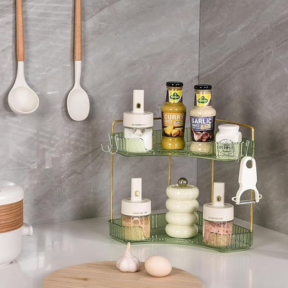 2 Tier Plastic Bathroom Sink Organizer - Image 3