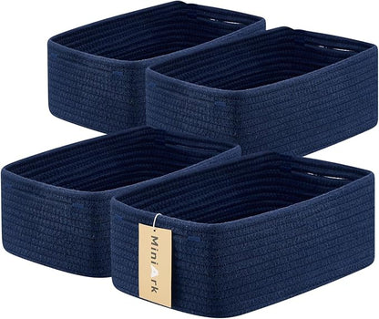 Small Storage Baskets for Organizing | Closet Organizer Bins | Shelf Toy Basket by MiniArkStorageBasketsHome