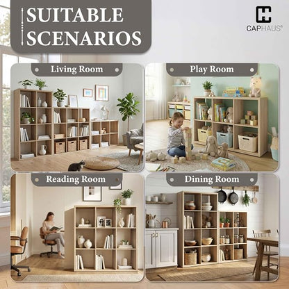 CAPHAUS Sturdy Room 13-Inch Cube Storage Organizer Shelf, - Image 6