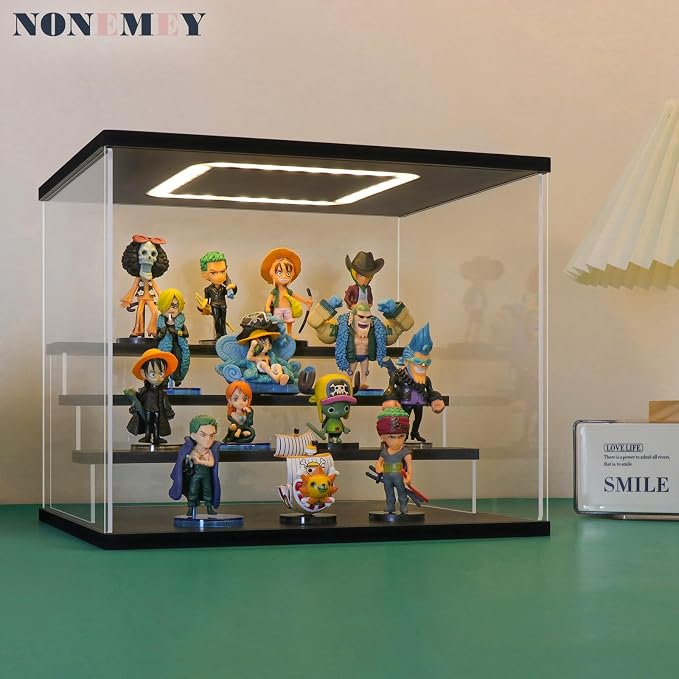 NONEMEY Clear Acrylic Display Case Stand - Image 5