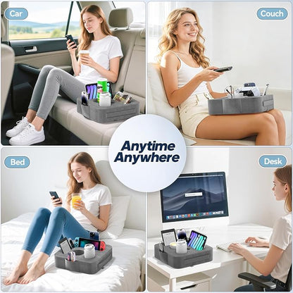 Couch Cup Holder Pillow, Sofa and Bed Caddy - Image 7