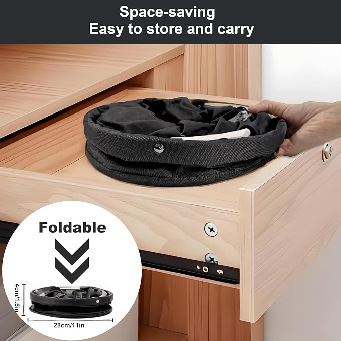 17L Cleaning Caddy with Handle, Cleaning Supplies Organizer, Foldable Storage - Image 6