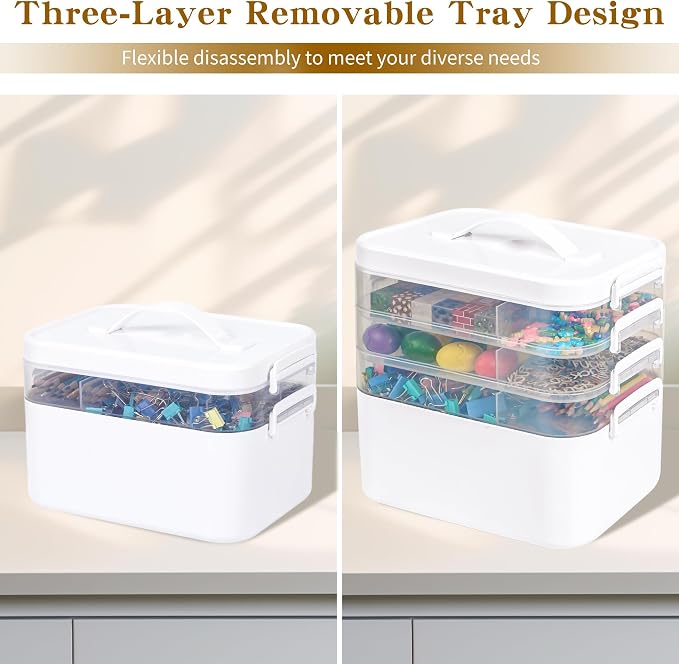 4-Tier Art Supply Storage Organizer - Image 4