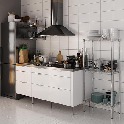 14" Deep x 24" Wide x 54" Height Wire Shelving Kit | 3-Tier | NSF Commercial - Image 5