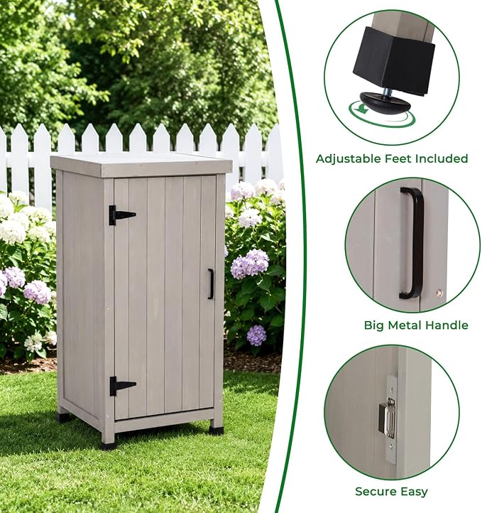 Small Outdoor Storage Cabinet - Image 3