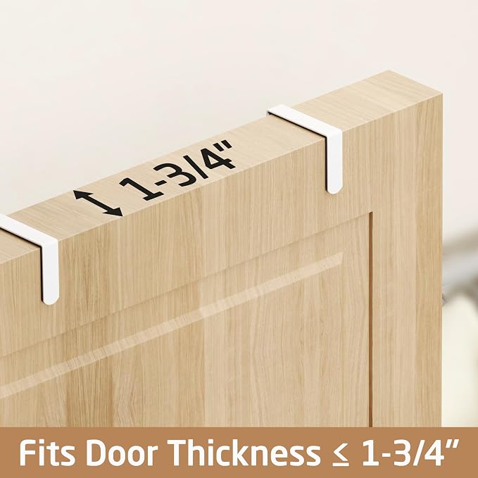 KES Ironing Board Hanger, Over The Door Ironing Board Holder Door Mount - Image 9