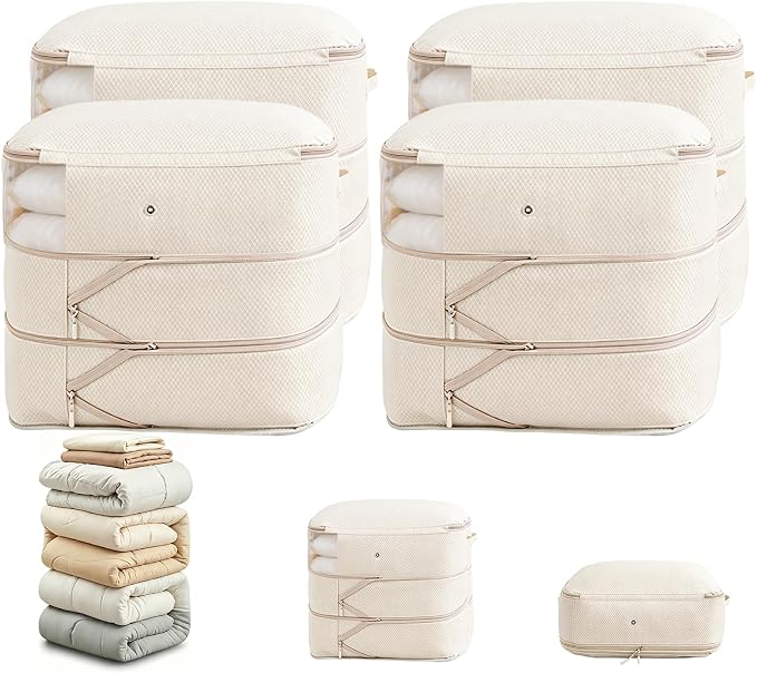 Comforter Storage Bag, Large Capacity Blanket Storage Bags 3-Layer Ultra Space by Unknown