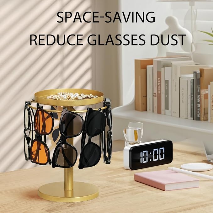 MoyRetty 360° Rotating Sunglasses Organizer - Image 9