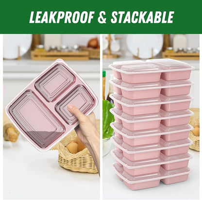 50 Pack 32 oz Meal Prep Containers Reusable - Image 4