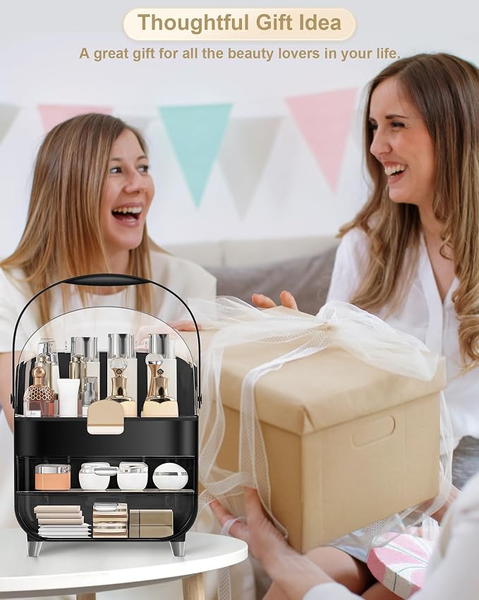 Makeup Organizer Countertop, Skincare Holder Bathroom Counter Organizer - Image 6