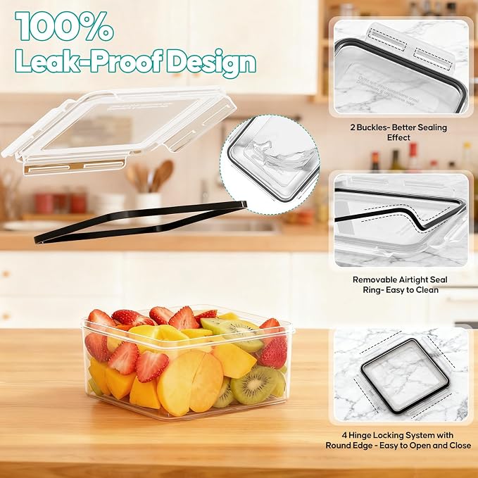 TOPCHASE 40 PCS Food Storage Containers - Image 4