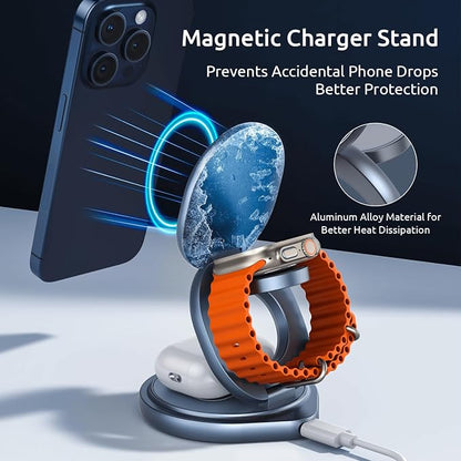 3 in 1 Wireless Charging Station - Image 6