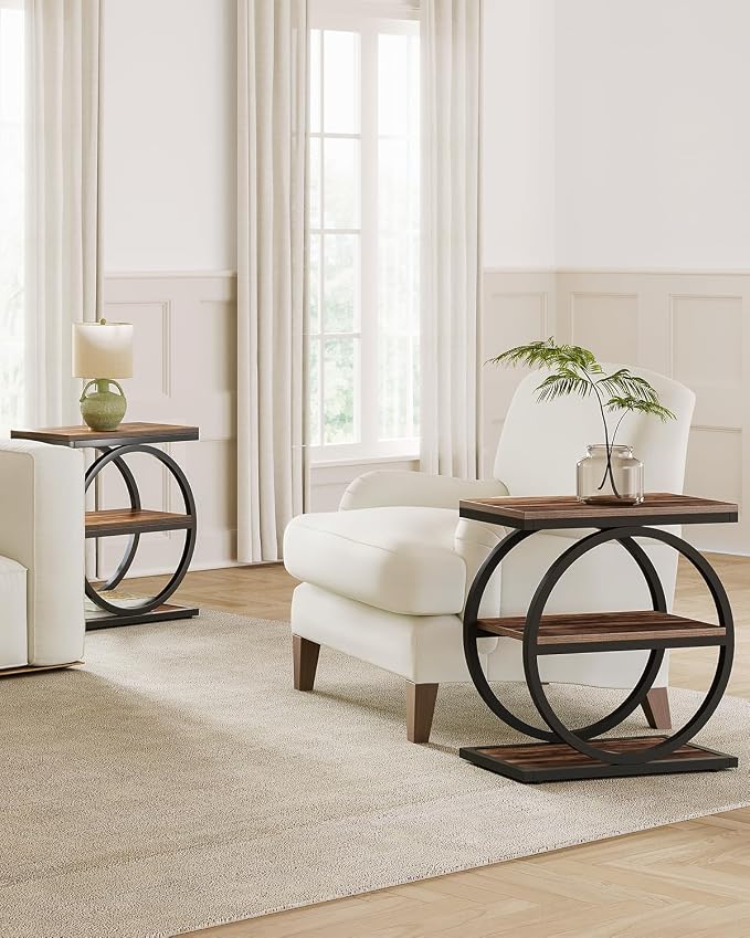 LITTLE TREE End Table Set 2, Side Table - Image 8