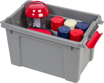 IRIS USA 5 Gallon Lockable Storage Totes - Image 4