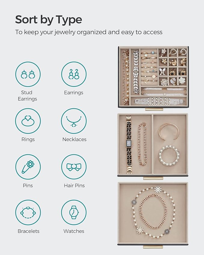 SONGMICS Jewelry Box Organizer - Image 3