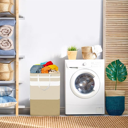 2-Pack Foldable Laundry Basket, Large Laundry Baskets - Image 6