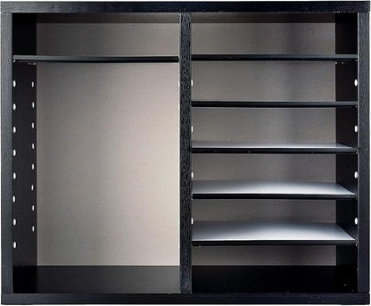 AdirOffice Wooden Adjustable Literature Organizer, 12 Compartment Office Mailbox - Image 3