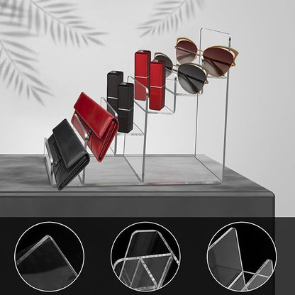 Acrylic Wallet Display Stand Purse Handbag Organizer, Acrylic Display Shelf - Image 5