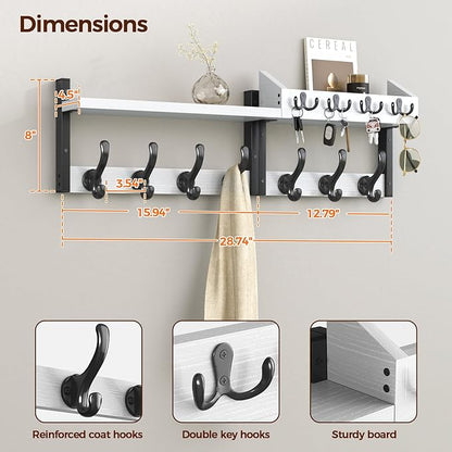 Evermagin 29" Coat Rack Wall Mount - Image 3