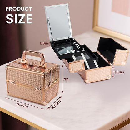Joligrace Beauty Makeup Train Case - Image 6