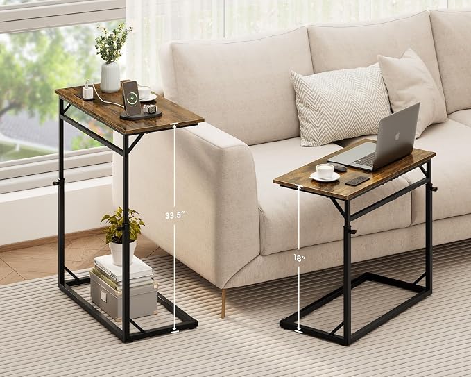 Vagusicc C Shaped End Table - Image 4