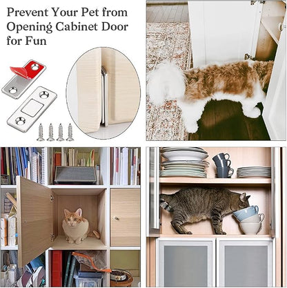 Cabinet Magnetic Catch Jiayi 14 Pack Ultra Thin Cabinet Door Magnets Stick on - Image 6