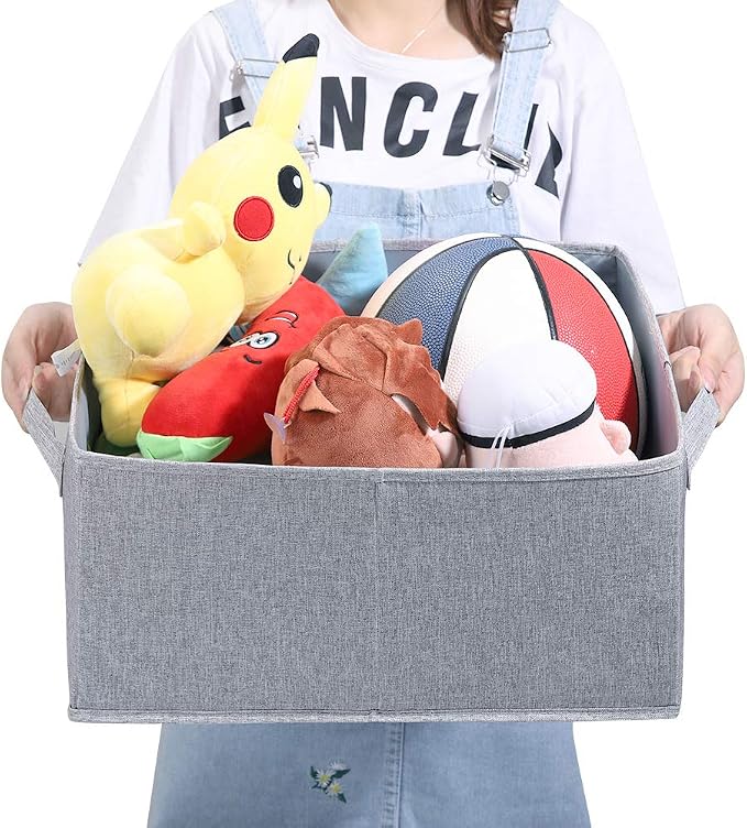 HOONEX Linen Foldable Storage Bins - Image 4