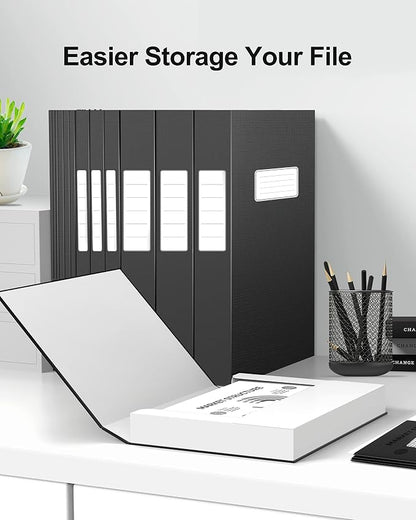 JiaWei Binder, Storage Folders Box 3Pack, File Boxes - Image 4