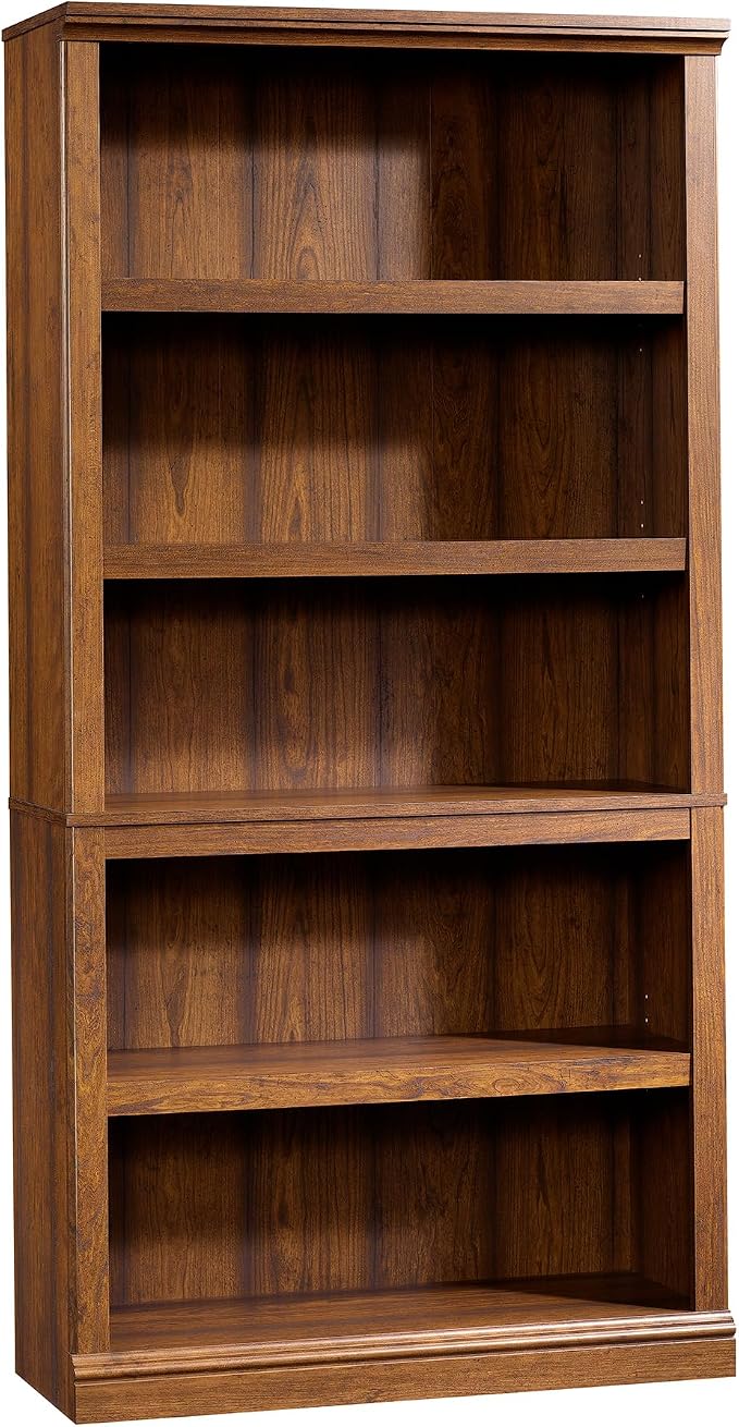 Sauder Miscellaneous Storage 5-Shelf Bookcase/ Book shelf, Washington Cherry by SAUDER%C2%AE