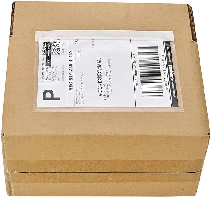 9527 Product 7.5" x 5.5" Packing List Envelope, Waterproof Top Loading Packing by 9527+Product