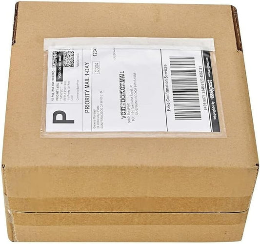 9527 Product 7.5" x 5.5" Packing List Envelope, Waterproof Top Loading Packing by 9527+Product
