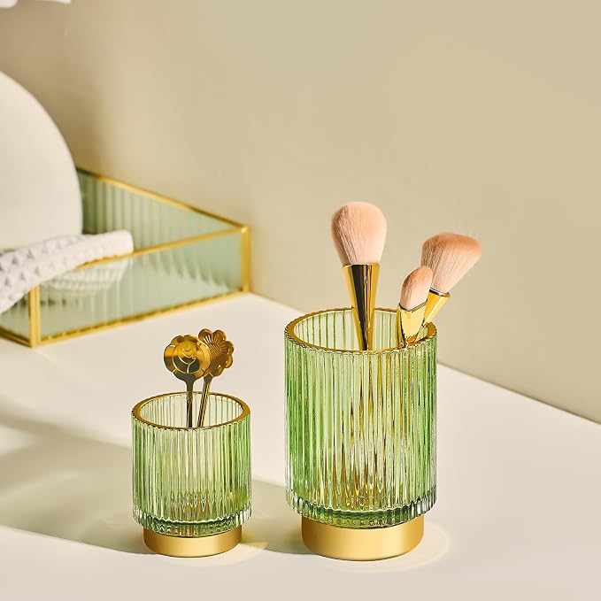 Makeup Brush Organizer, Toothbrush Holder, Desk Pen Pencil Holder - Image 5