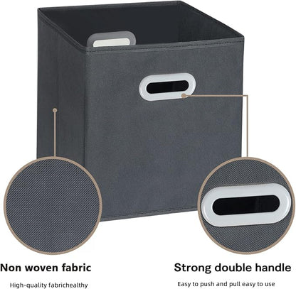 Fabric Cloth Storage Bins, Fabric Cube Organizer - Image 7