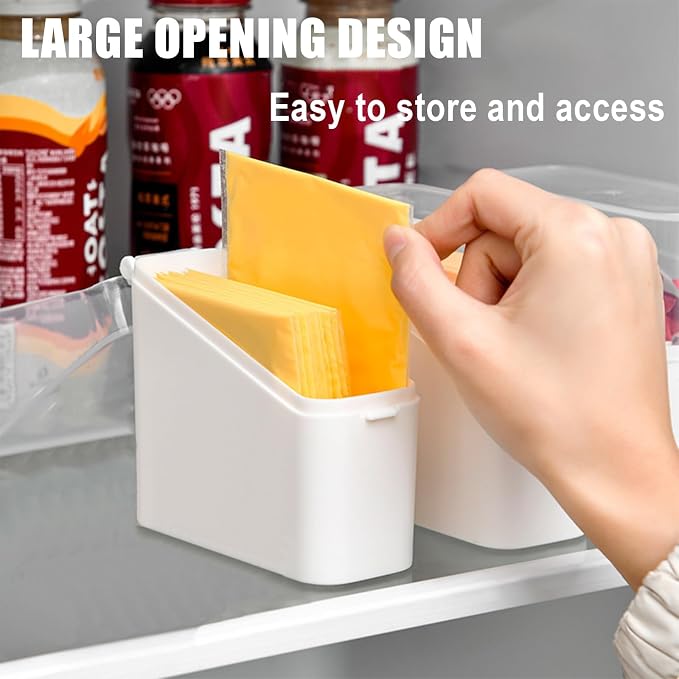 Sliced Cheese Container for Fridge - Image 4